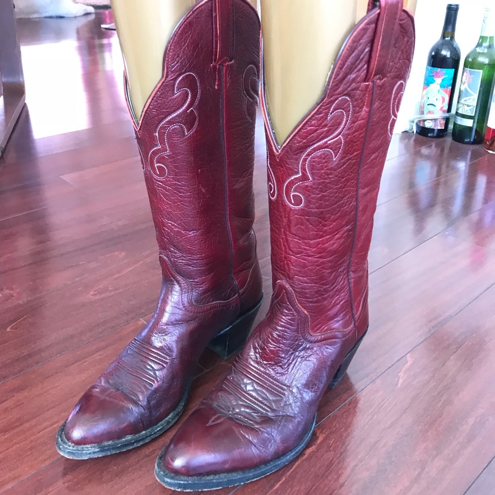 Hondo Leather Boots 6.5B Women’s